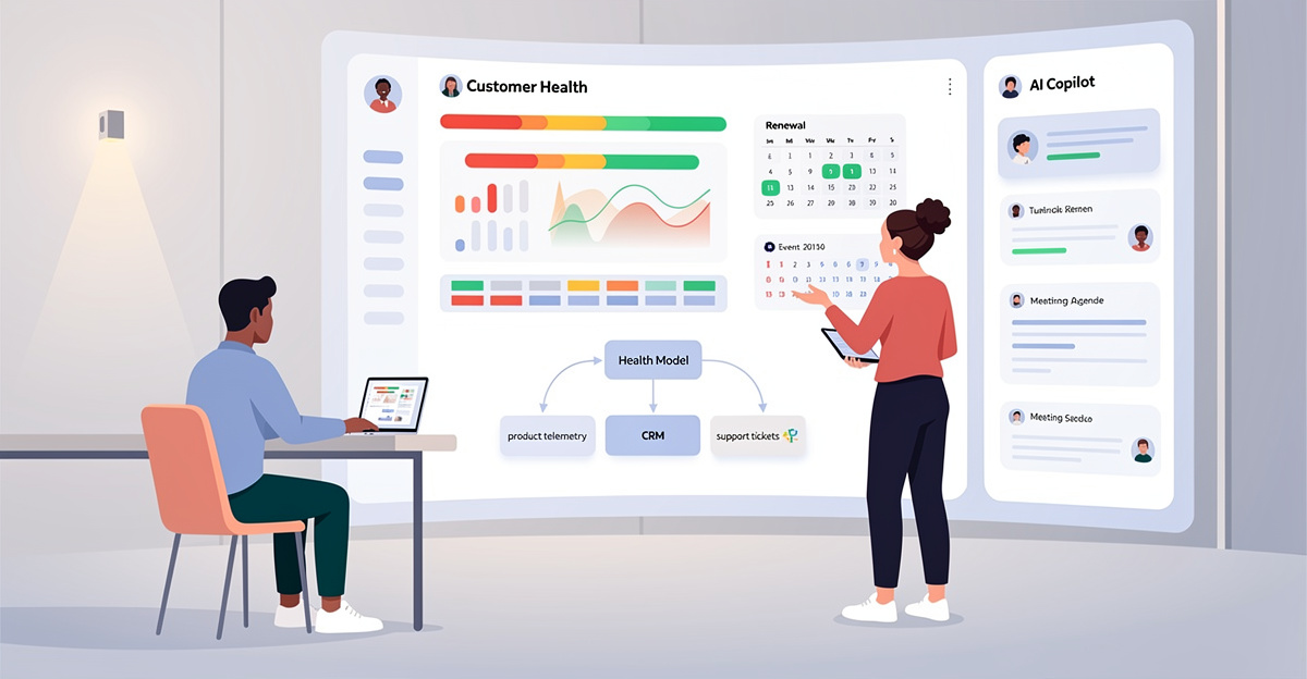 Gainsight in Enterprise CS: Health Scores, Predictive Churn, and the Adoption Work That Drives Retention