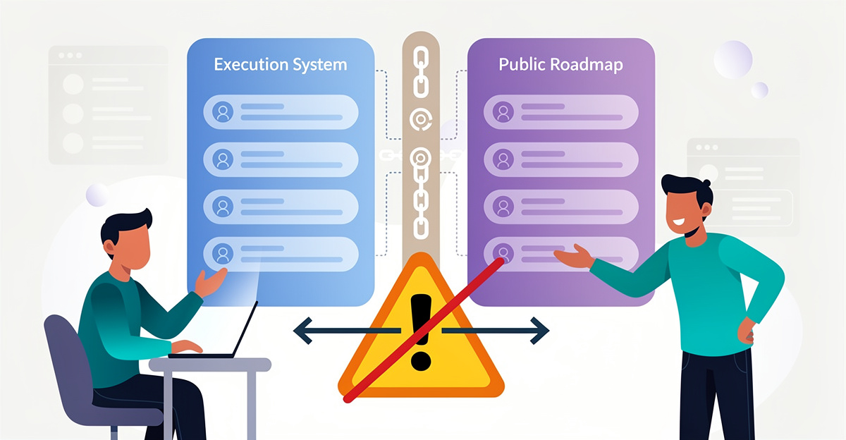 Pick the Roadmap Source of Truth Early, or Your Linear Sync Becomes a Privacy and Conflict Trap