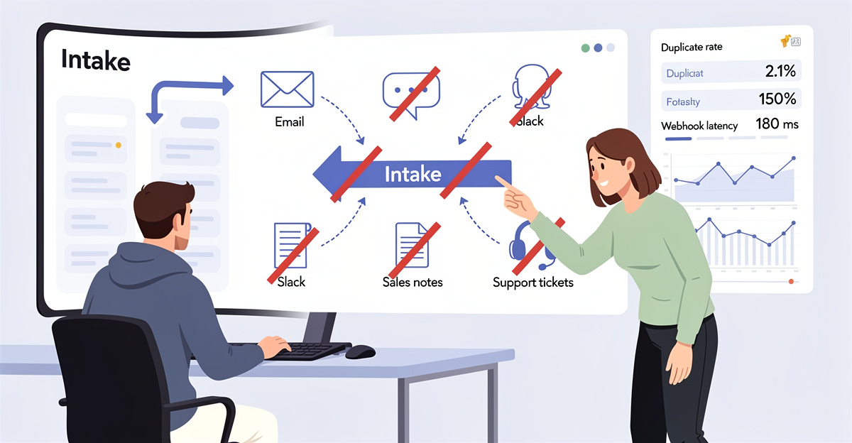 One Door Into Linear: The Only Reliable Way to Stop Feature Request Duplicates